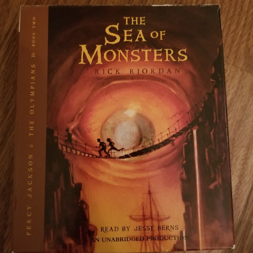 Percy Jackson and the Sea of Monsters audiobook